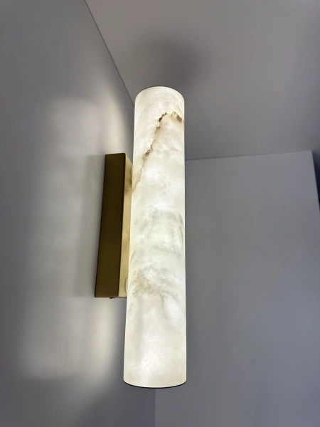 Wall light Lecina Alabaster Spanish Marble LED 12W 3CCT BRS