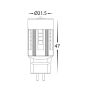 Globe HV9518 G4 LED 3W 12V 3000K