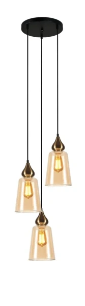 Pendant lamp JEREZ1X3R E27 bronze