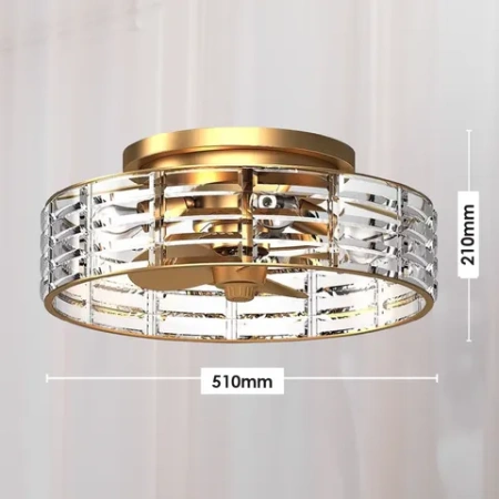 Ceiling Fan Odyssey DC 22 High Airflow GLD