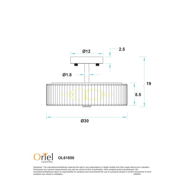 Pendant lamp Worth Black E14 BLK