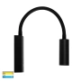 Wall light Lesen single with flexible arm 3CCT 3W BLK