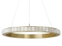 Pendant lamp Capella Alabaster Spanish Marble D80 LED CCT Dim BRS with remote