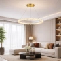 Pendant lamp Glacier K9 Crystal LED 80W 3K Dim GL