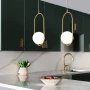 Pendant lamp Mozes P25 G9 ABR