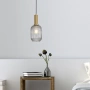 Single pendant LUXE.130 SMOKE E27