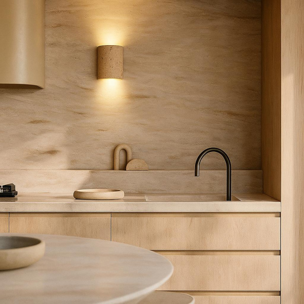 Wall lamp Wisp Travertine GU10 NT