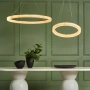 Pendant lamp Halo Resin Medium LED BLK