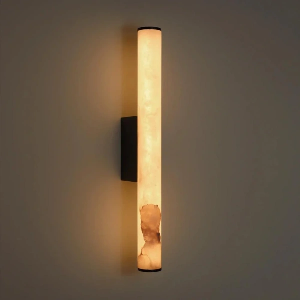 Wall lamp Voss Alabaster LED 7W black