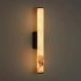 Wall lamp Voss Alabaster LED 7W black