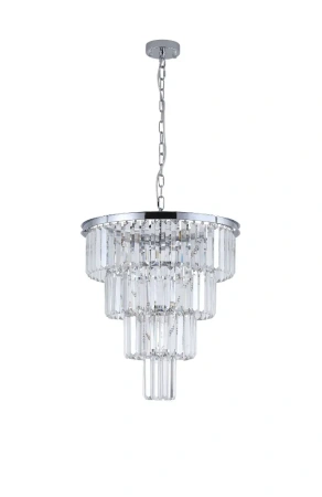 Pendant lamp FOUR DROP E14 25W CH