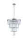 Pendant lamp FOUR DROP E14 25W CH