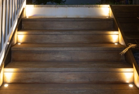 Step Inground light Brillo LED 3W 3CCT 12V HV2894T-BLK-12V