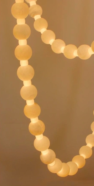 Pendant lamp Lucena 5 Alabaster Spanish Marble LED 50W BRS