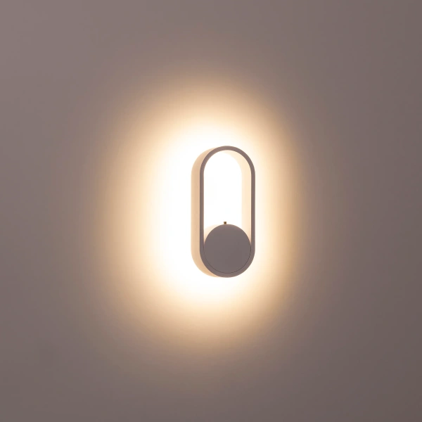 Wall light Ovale HV8080T-WHT LED 7W TRI Colour Dimmable Wall light Ovale HV8080T-WHT LED 7W TRI Colour Dimmable