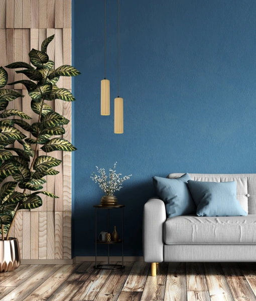 Pendant light KOLONNE 03 GU10 D6.5 GLD Pendant light KOLONNE 03 GU10 D6.5 GLD