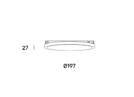 Track opal light GLORIO Titan 48V 15W 3K