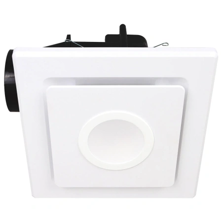 Exhaust fan Emeline II Small Square L33 35W LED 10W DIY WHT