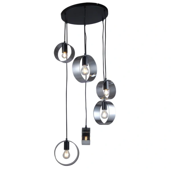 Pendant lamp Galaxy 6L BLK Pendant lamp Galaxy 6L BLK