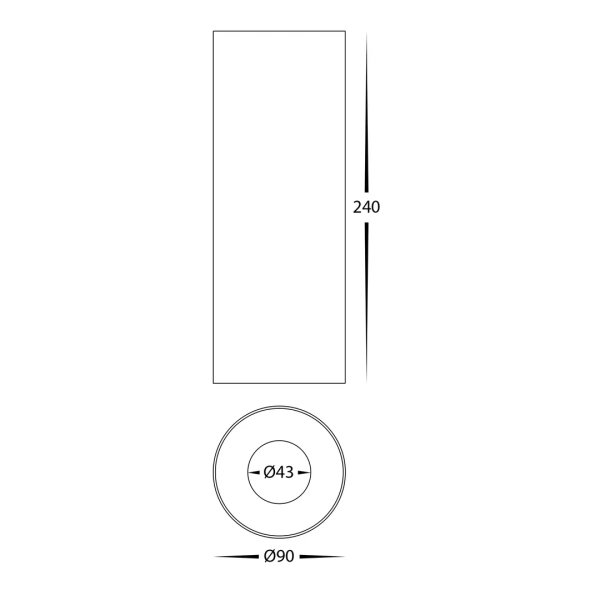Surface downlight Nella WHT Extension 5CCT LED 12W IP54 Surface downlight Nella WHT Extension 5CCT LED 12W IP54