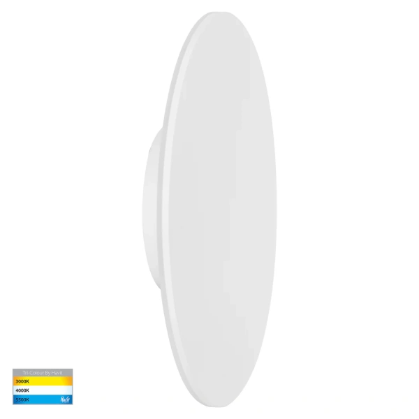 Wall light Halo WHT 3CCT LED HV3594T-WHT 24W IP65