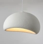 Pendant lamp Emi P65 E27 WHT