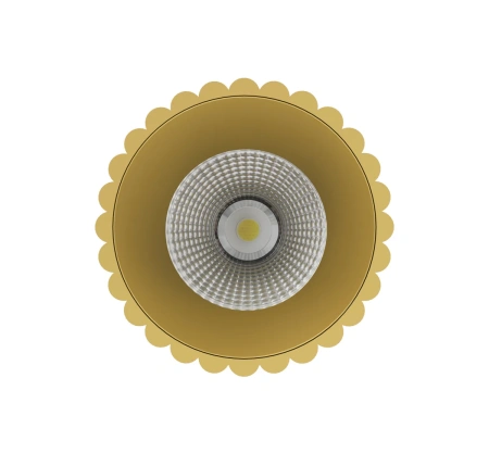 Surface Downlight LC410 Ripple LED 12W 3CCT D90 GLD