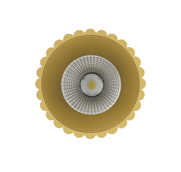 Surface Downlight LC410 Ripple LED 12W 3CCT D90 GLD Surface Downlight LC410 Ripple LED 12W 3CCT D90 GLD