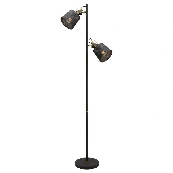 Floor lamp Arizona 2 E27 H165 BLK Floor lamp Arizona 2 E27 H165 BLK