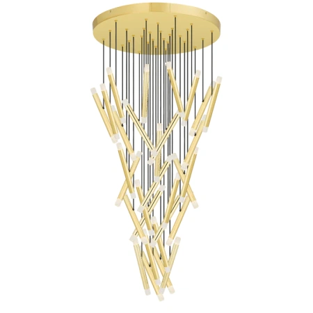 Pendant lamp MILAZO 60x1.5w LED 3000K IP20 NON-DIM GLD