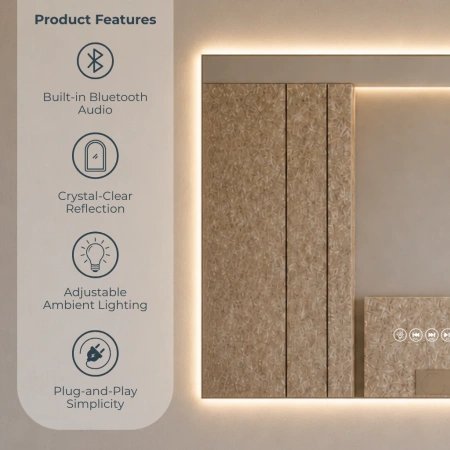 Mirror Aura Rectangular LED