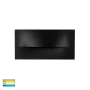 Wall light Lisca 5W 3CCT 12V DC RECTANGULAR LED BLK