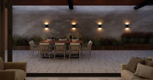 Wall light DENT-2-WB 19011