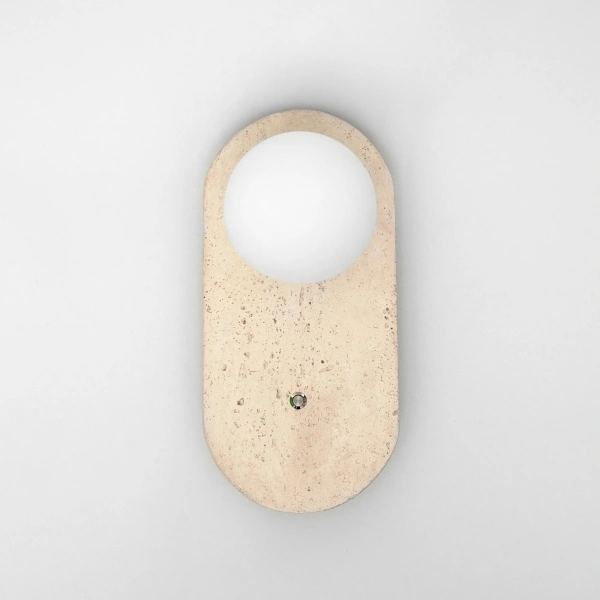 Wall lamp Cora Travertine G9