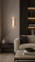 Wall light Horas Alabaster Spanish Marble LED Antique brass