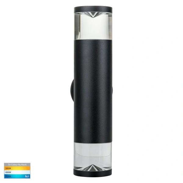 Wall light Highlite BLK 3CCT Up-Down HV1089T-BLK-240V IP65