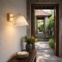 Wall lamp Rosalind Rechargeable LED CCT Dimmable brs