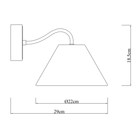 Wall lamp Rosalind Rechargeable LED CCT Dimmable blk