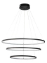 Pendant lamp MYFAIR-3-100 LED 120W 3K Black