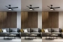 Ceiling fan Adina DC LED Wi-Fi BL52