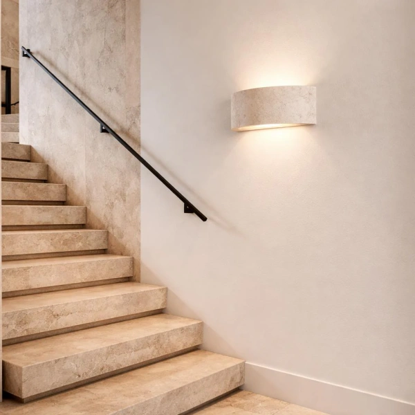 Wall lamp Pulse Travertine LED 8W