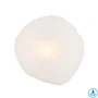 Wall light ZECCA D200 H200 IP44 BLACK FROST GLASS