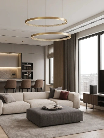 Pendant lamp Helisema P80 BR