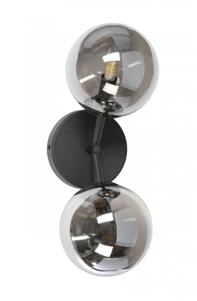 Wall light PASADENA-A2 Black-Smoke Glass Wall light PASADENA-A2 Black-Smoke Glass