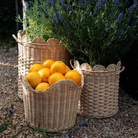 Festonne Planter Basket