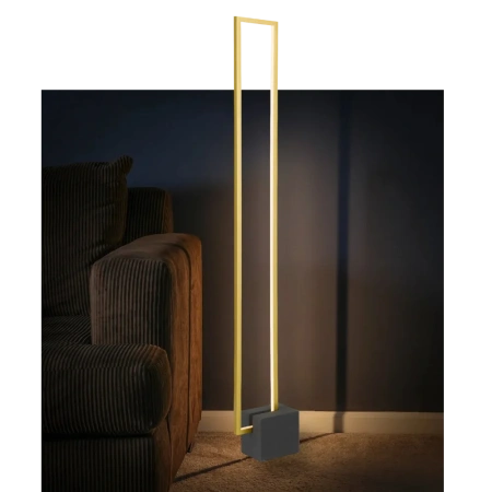 Floor lamp MODRIC LED 18W 3K H1350 GLD