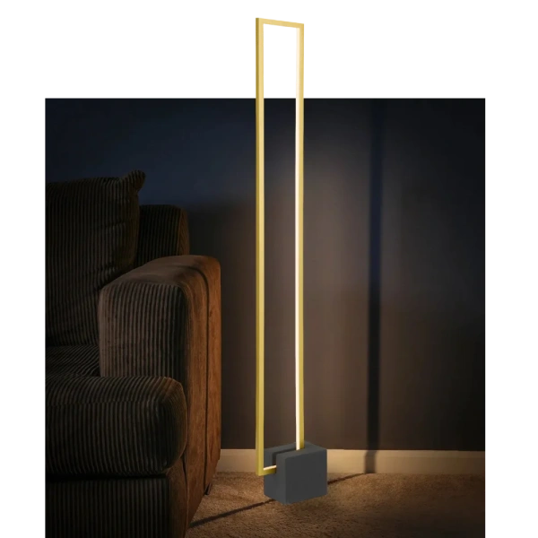 Floor lamp MODRIC LED 18W 3K H1350 GLD