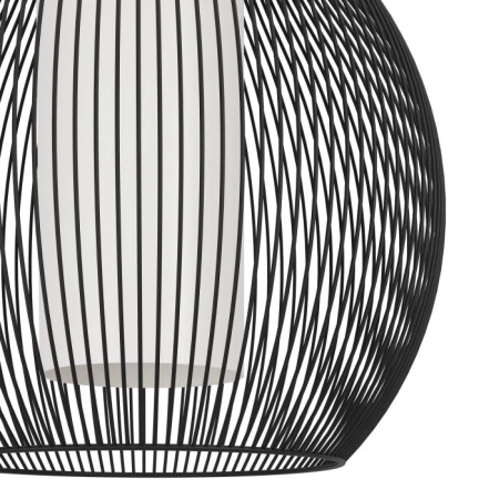 Pendant lamp RAZONI 1 BLK