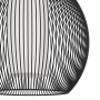 Pendant lamp RAZONI 1 BLK