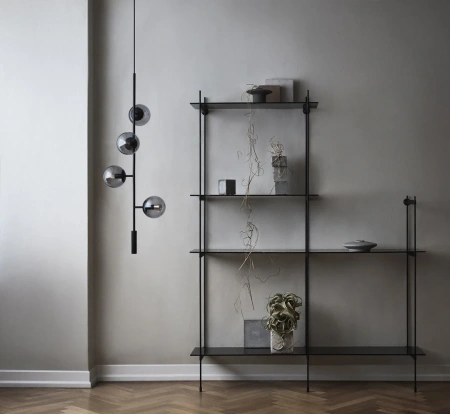 Pendant lamp CENTRALE-4 Black